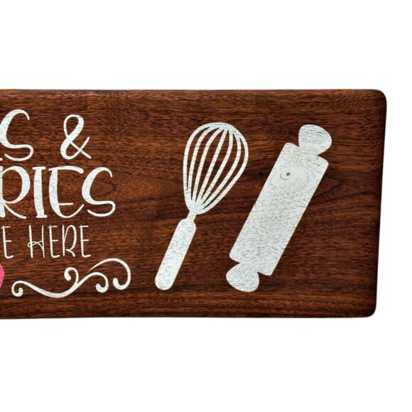 Farmhouse Wood Sign Wall Decor Kitchen Wall Art Meals Memories Briar Creek - Picture 4 of 8